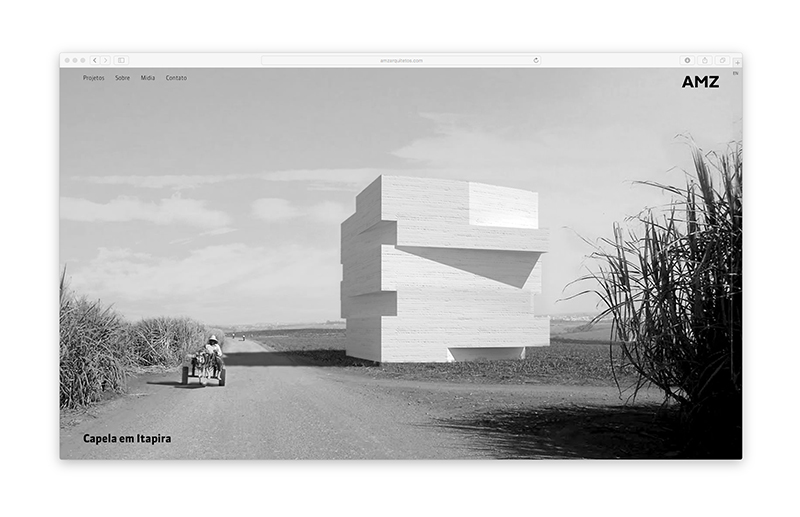 AMZ Arquitetos — Website, imagem 7