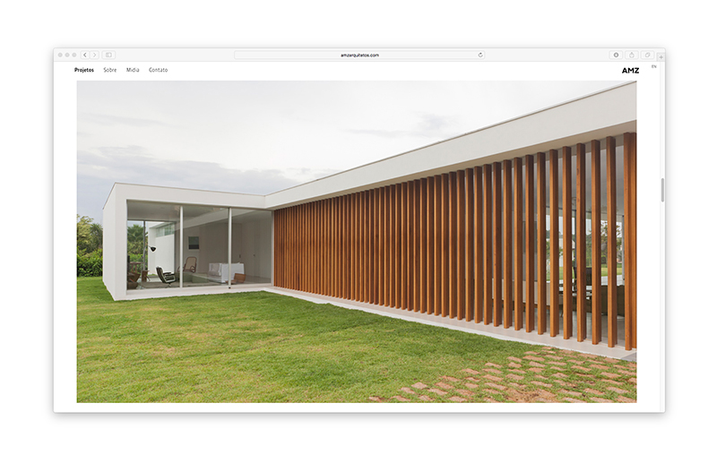 AMZ Arquitetos — Website, imagem 11