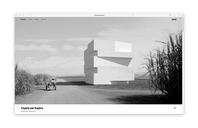 AMZ Arquitetos — Website, imagem 14