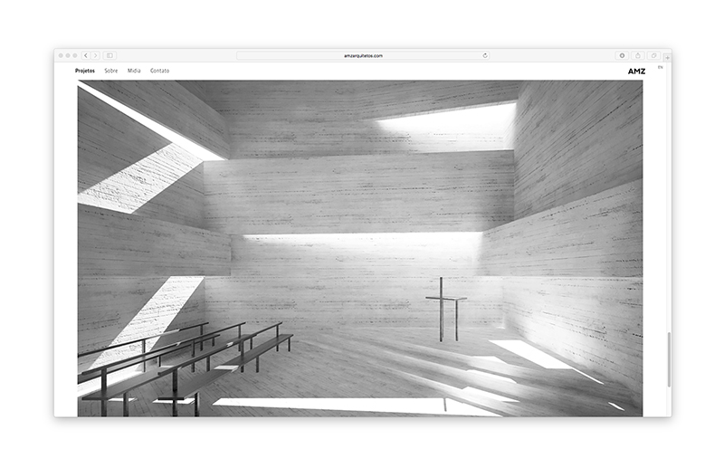 AMZ Arquitetos — Website, imagem 17