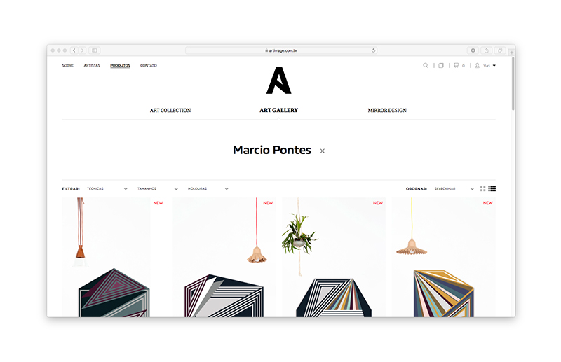 Artimage — E-commerce, imagem 11
