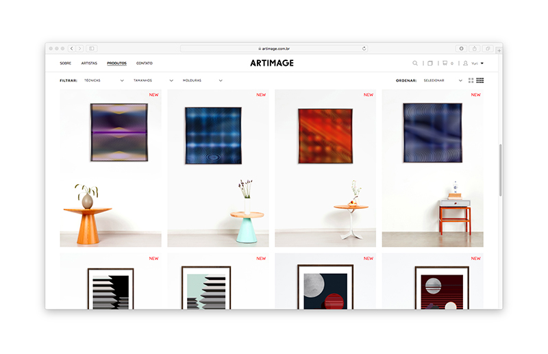 Artimage — E-commerce, imagem 12