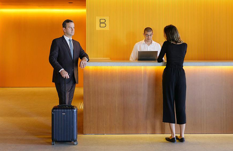 B Hotel Brasília — Sinalização