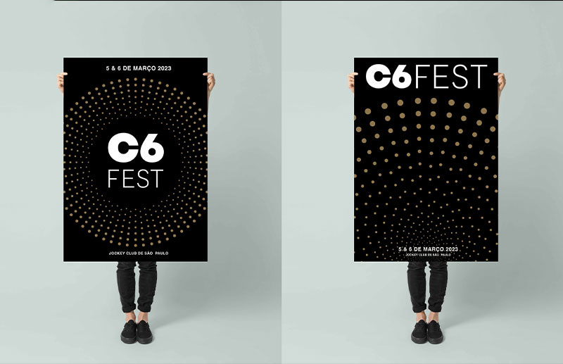 C6 Fest — Identidade Visual, imagem 10
