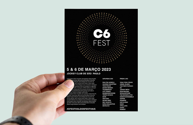 C6 Fest — Identidade Visual, imagem 11
