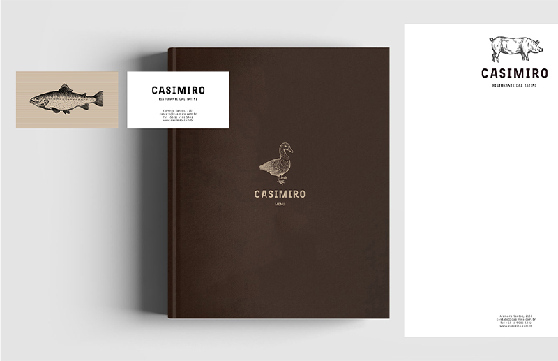 Casimiro Ristorante dal Tatini — Visual Identity, image 10