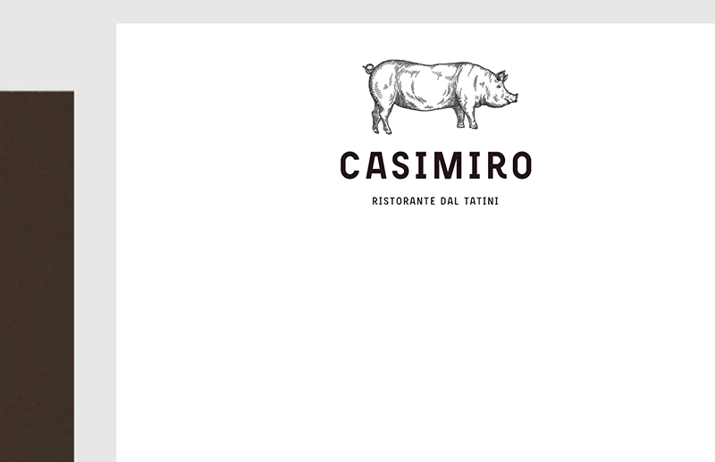 Casimiro Ristorante dal Tatini — Visual Identity, image 11