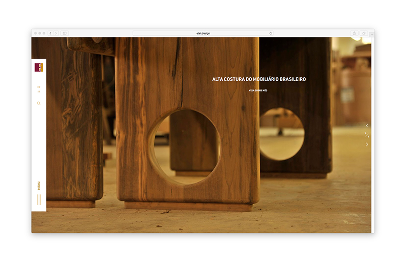 ETEL — Website, imagem 2