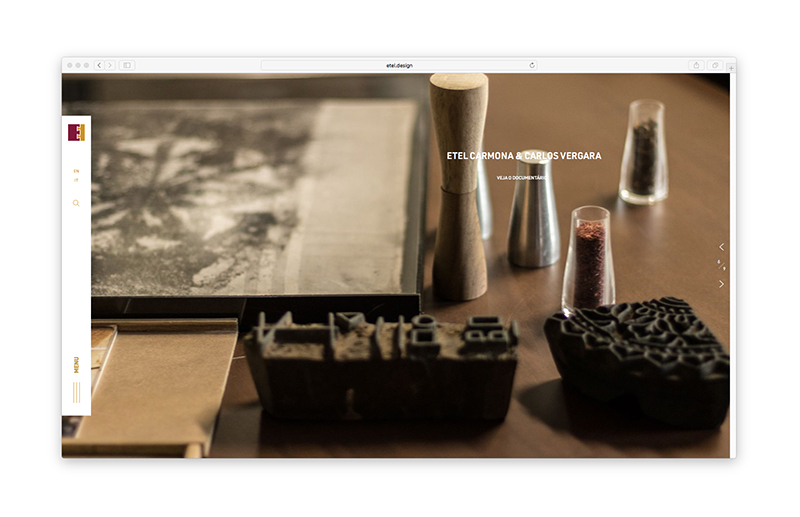 ETEL — Website, imagem 3