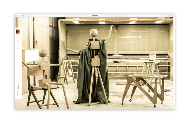 ETEL — Website, imagem 4