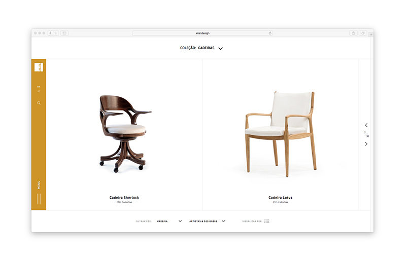 ETEL — Website, imagem 8