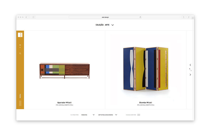 ETEL — Website, imagem 13