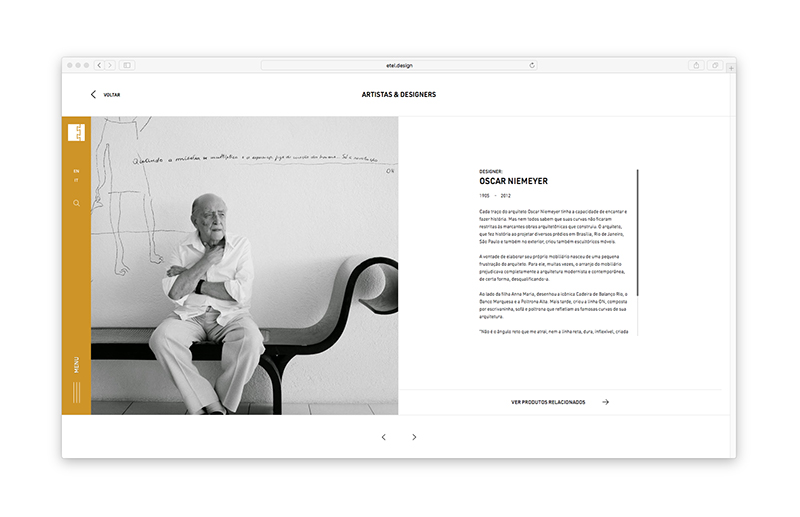 ETEL — Website, imagem 17