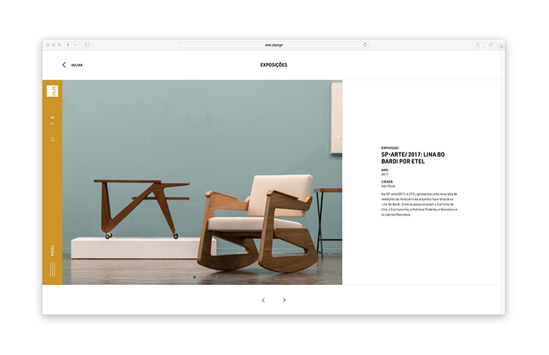 ETEL — Website, imagem 21