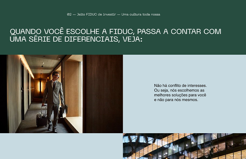 FIDUC — Website, imagem 3