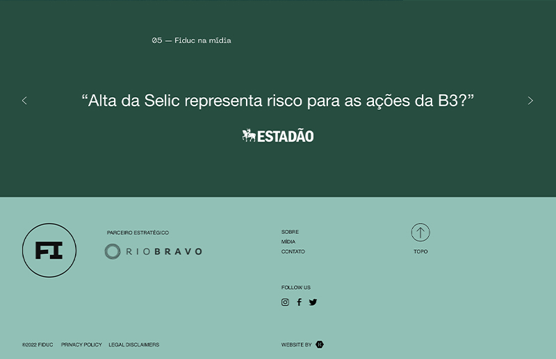 FIDUC — Website, imagem 7