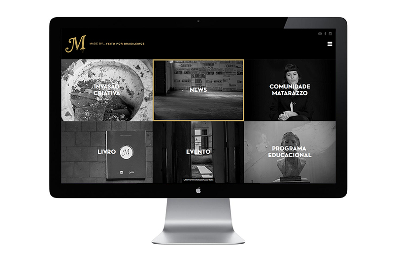 Made by… Feito por Brasileiros — Website, imagem 1