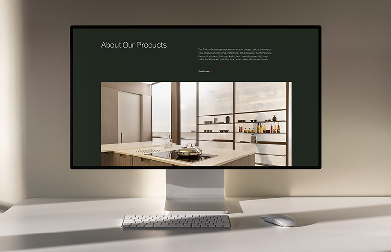 Ornare — Website, imagem 2