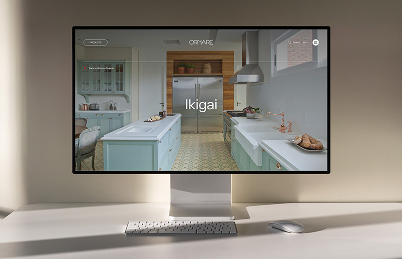 Ornare — Website, imagem 6