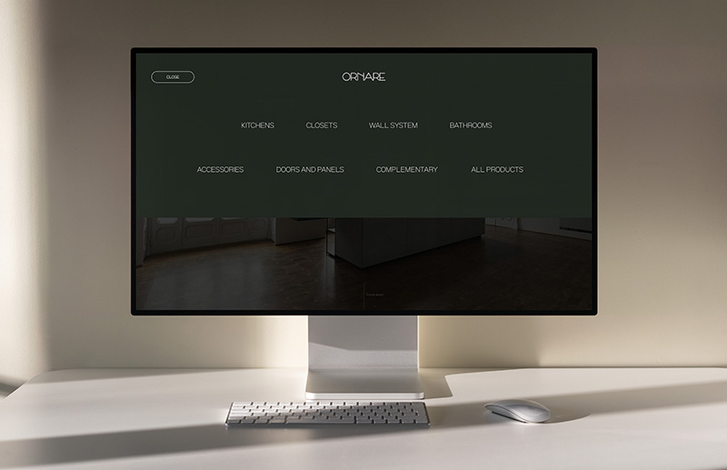 Ornare — Website, imagem 8