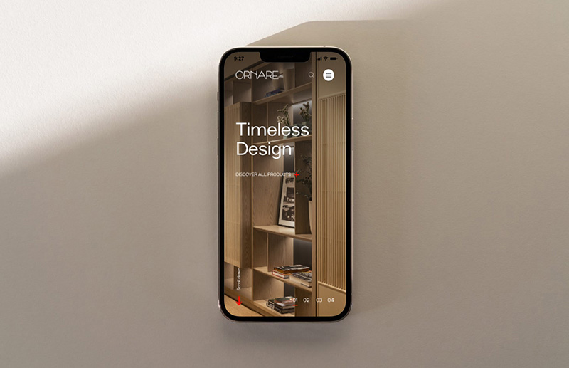 Ornare — Website, imagem 13