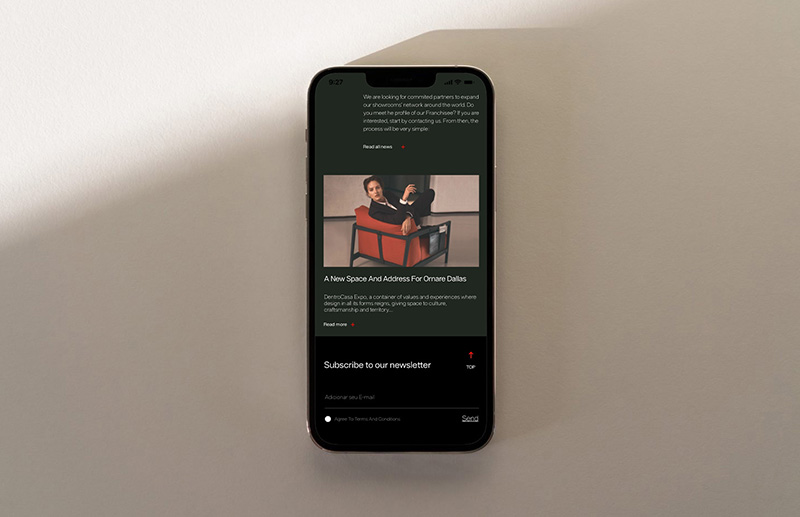 Ornare — Website, imagem 15