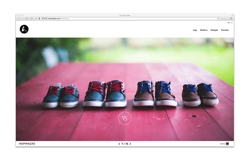 Tip Toey Joey — E-commerce, imagem 11