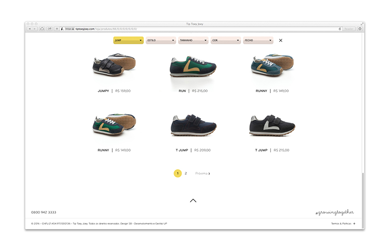 Tip Toey Joey — E-commerce, imagem 15