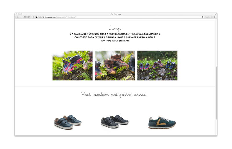 Tip Toey Joey — E-commerce, imagem 17